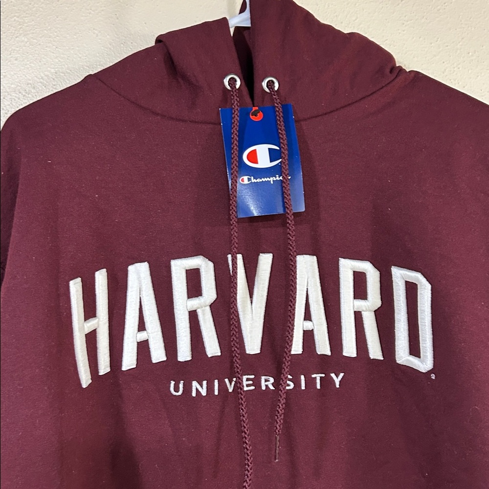 GOOD LOOKING Harvard University Hoodie, Stitched, Men’s XL, NWT Retail $65 - Picture 2 of 5